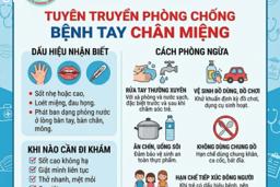 CHỦ ĐỘNG PHÒNG CHỐNG BỆNH TAY CHÂN MIỆNG: BẢO VỆ SỨC KHỎE TRẺ EM TRÊN ĐỊA BÀN XÃ BUM TỞ