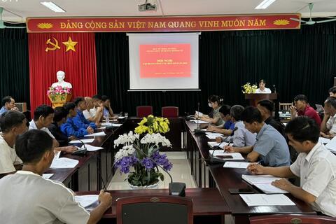 Trung tâm Y tế huyện Mường Tè tổ chức tập huấn chuyên môn Dân số - KHHGĐ cho viên chức dân số xã, Y tế thôn, bản của 14 xã, thị trấn.
