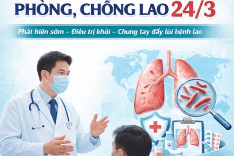 HƯỞNG ỨNG NGÀY THẾ GIỚI PHÒNG, CHỐNG LAO (24/3)