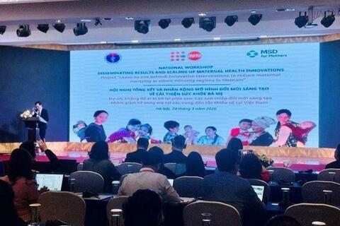 Nhân rộng mô hình giảm tử vong mẹ tại vùng dân tộc thiểu số