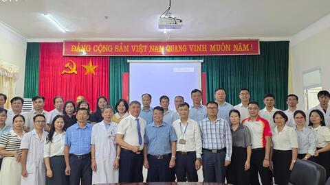 HỘI NGHỊ THẨM ĐỊNH CÁC ĐIỀU KIỆN TRIỂN KHAI HỒ SƠ BỆNH ÁN ĐIỆN TỬ TẠI TRUNG TÂM Y TẾ PHONG THỔ
