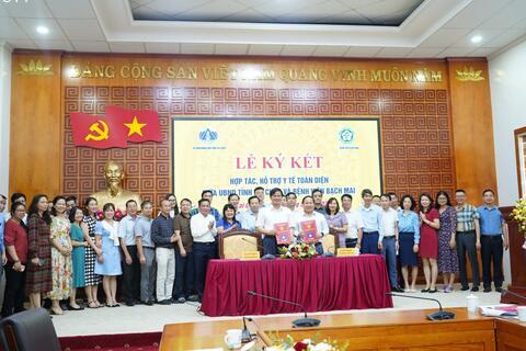 Lễ ký kết hợp tác, hỗ trợ y tế toàn diện giữa UBND tỉnh Lai Châu và Bệnh viện Bạch Mai