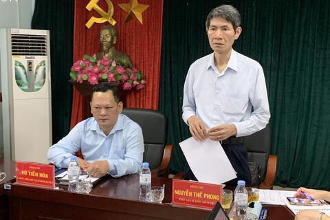 Kiểm tra, đánh giá chất lượng bệnh viện tại Trung tâm Y tế Nậm Nhùn