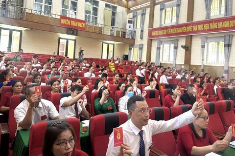 Đại hội Đảng bộ trung tâm y tế Than Uyên lần thứ VIII, nhiệm kỳ 2025 - 2030