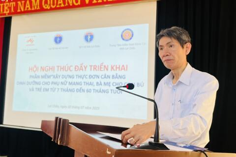 Hội nghị thúc đẩy phần mềm xây dựng thực đơn cho mẹ và bé