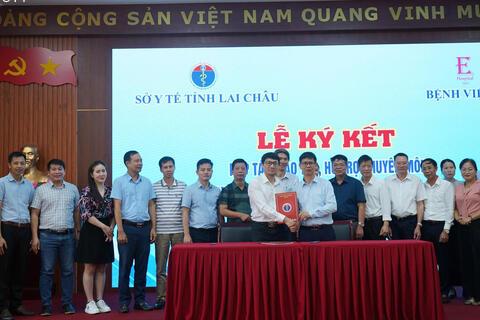Ký kết hợp tác đào tạo, hỗ trợ chuyên môn giữa Bệnh viện E và Sở Y tế