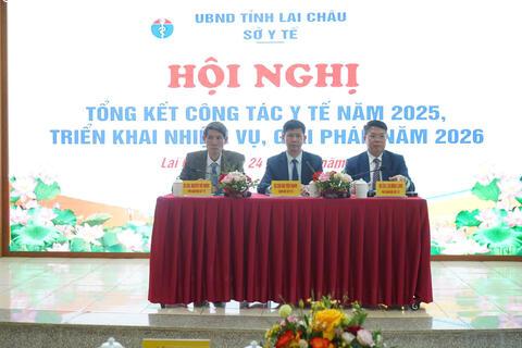 Hội nghị tổng kết công tác Y tế năm 2025 và triển khai nhiệm vụ năm 2026