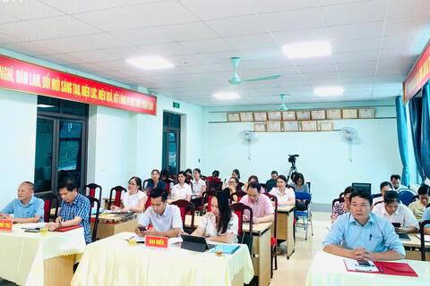 Trung tâm Y tế Lai Châu Sơ kết thực hiện nhiệm vụ 6 tháng đầu năm, triển khai nhiệm vụ trọng tâm 6 tháng cuối năm 2025