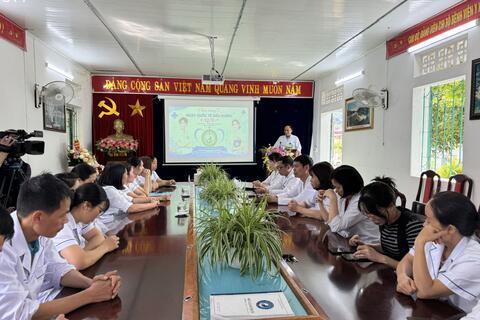 Bệnh viện Y học cổ truyền tỉnh Kỷ niệm ngày Quốc tế điều dưỡng (12/5)
