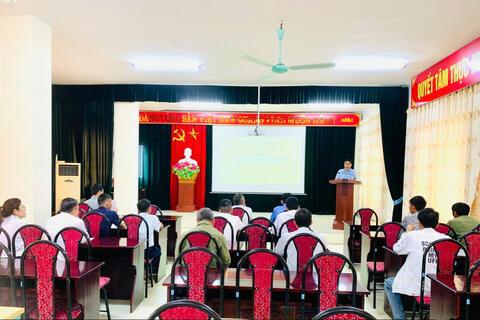 Tập huấn cho Đồng đẳng viên nhóm nghiện chích ma tuý tham gia chương trình can thiệp giảm tác hại dự phòng lây nhiễm HIV/AIDS