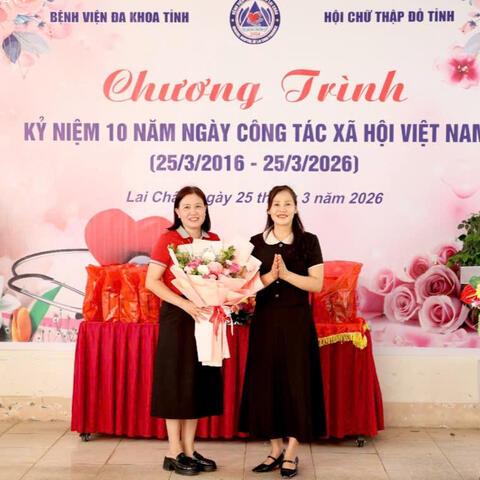 Bệnh viện đa khoa tỉnh Lai Châu tổ chức kỷ niệm ngày công tác xã hội Việt Nam lần thứ 10 (25 /03/2016 - 25/03/2026)