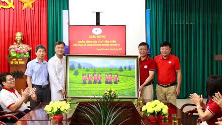 TRUNG TÂM Y TẾ HUYỆN TÂN UYÊN THAM QUAN, HỌC TẬP KINH NGHIỆM TẠI TRUNG TÂM Y TẾ HUYỆN PHONG THỔ