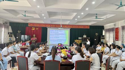 TRUNG TÂM Y TẾ TÂN UYÊN Tập huấn triển khai Thông tư 20/2021/TT-BYT về quy định quản lý và phân loại chất thải y tế