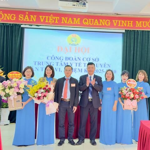 ĐẠI HỘI CÔNG ĐOÀN CƠ SỞ TRUNG TÂM Y TẾ TÂN UYÊN KHÓA VI, NHIỆM KỲ 2025-2030