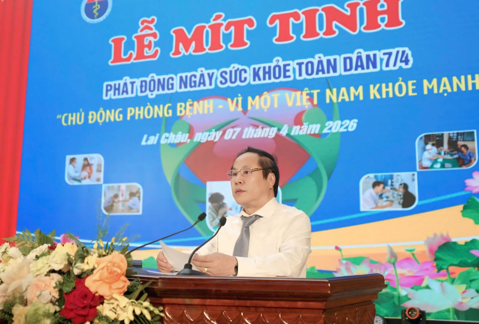 Lễ mít tinh phát động ngày Sức khỏe toàn dân 7/4