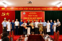 Bệnh viện Đa khoa Mường Tè tổ chức Hội nghị công bố các Quyết định về công tác cán bộ