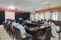 Trao Quyết định Chuẩn y Uỷ viên Ban Thường vụ, chức vụ Bí thư Đảng ủy Y tế khóa XXI,nhiệm kỳ 2020 - 2025