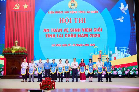 "CĐCS Bệnh viện Đa khoa Mường Tè đạt giải Nhì toàn đoàn tại Hội thi An toàn vệ sinh viên giỏi tỉnh Lai Châu năm 2026".