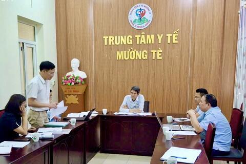 ĐOÀN KIỂM TRA, GIÁM SÁT CỦA SỞ Y TẾ KIỂM TRA CÔNG TÁC KHÁM SỨC KHỎE ĐỊNH KỲ ĐỢT II NĂM 2026 TẠI BỆNH VIỆN ĐA KHOA MƯỜNG TÈ