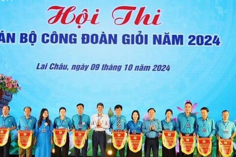 Hội thi “Cán bộ công đoàn giỏi” Ngành Y tế Lai Châu năm 2024.