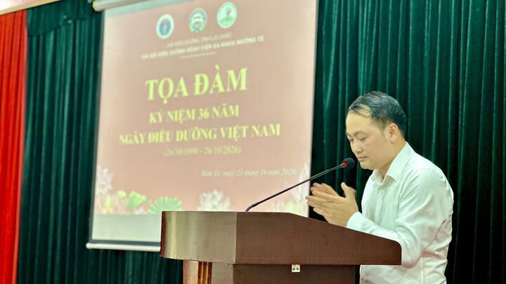 BỆNH VIỆN ĐA KHOA MƯỜNG TÈ TỔ CHỨC TỌA ĐÀM KỶ NIỆM 36 NĂM NGÀY ĐIỀU DƯỠNG VIỆT NAM (26/10/1990 – 26/10/2026