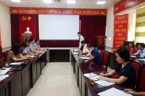 Giám sát các hoạt động phòng, chống sốt rét Quốc gia và hoạt động Dự án RAI3E tại tỉnh Lai Châu