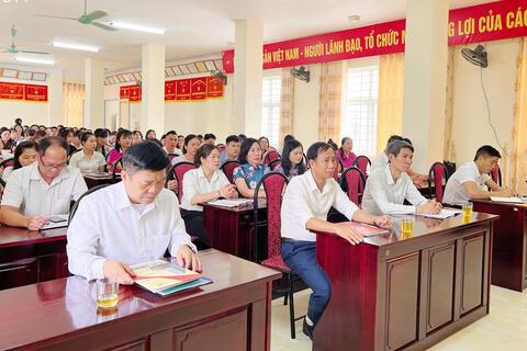 Trung tâm Kiểm soát bệnh tật tỉnh Sơ kết công tác y tế 6 tháng đầu năm 2025