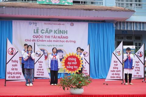 Tổ chức cuộc thi tài năng “Chăm sóc mắt cho học đường” năm 2025