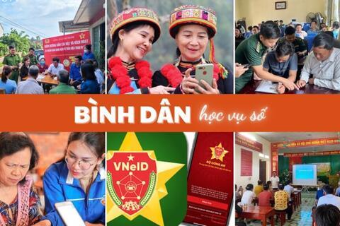 Tiếp tục đẩy mạnh Phong trào “Bình dân học vụ số”