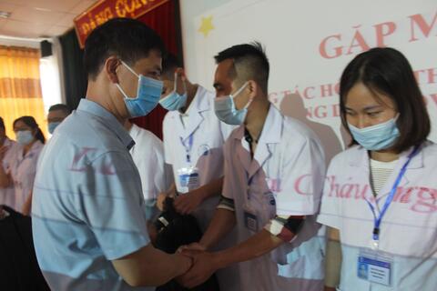 Lễ gặp mặt cán bộ Y tế tham gia phòng, chống dịch tại Thành phố Hồ Chí Minh đợt 2