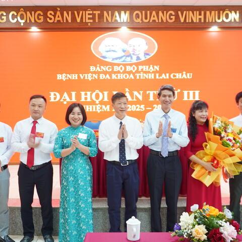 Đại hội Đảng bộ bộ phận Bệnh viện đa khoa tỉnh lần thứ III,  nhiệm kỳ 2025 – 2030