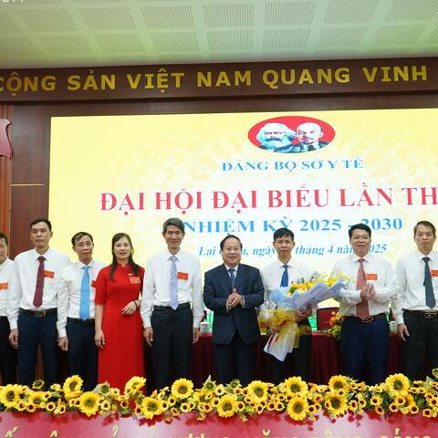 Đại hội Đại biểu Đảng bộ Sở Y tế lần thứ V, nhiệm kỳ 2025 - 2030