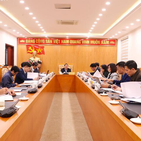 Hội nghị xây dựng dự thảo Nghị quyết và Đề án bảo vệ, chăm sóc, nâng cao sức khỏe Nhân dân và chất lượng dân số tỉnh Lai Châu giai đoạn 2026-2030