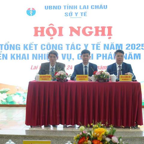 Hội nghị tổng kết công tác Y tế năm 2025 và triển khai nhiệm vụ năm 2026