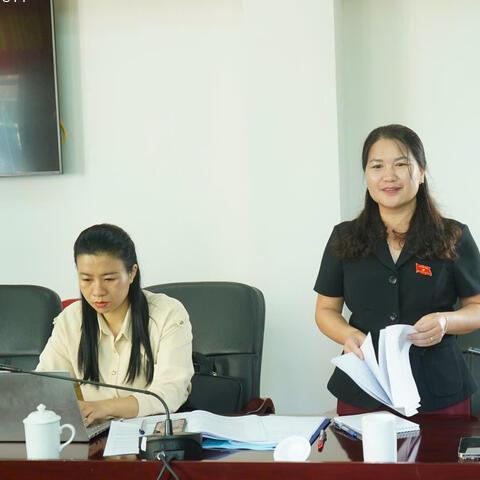 Đoàn giám sát của Hội đồng nhân dân tỉnh làm việc với Bệnh viện Đa khoa tỉnh về kết quả thực hiện công tác khám, chữa bệnh bảo hiểm y tế trên địa bàn tỉnh giai đoạn 2021-2024