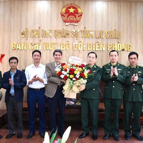 Sở Y tế chúc mừng kỷ niệm 67 năm Ngày Truyền thống Bộ đội Biên phòng Việt Nam