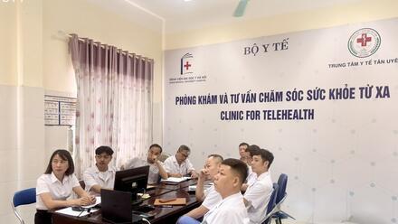 BỆNH VIỆN ĐA KHOA TÂN UYÊN THAM GIA HỘI CHẨN TRỰC TUYẾN