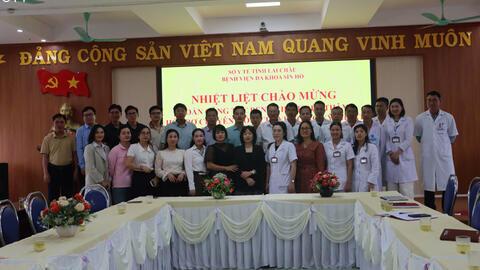 BỆNH VIỆN E HỖ TRỢ CHUYỂN GIAO KỸ THUẬT TẠI BỆNH VIỆN ĐA KHOA SÌN HỒ