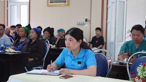 Tổ chức tập huấn về Luật Bảo hiểm y tế cho người bệnh, người nhà người bệnh và nhân viên y tế