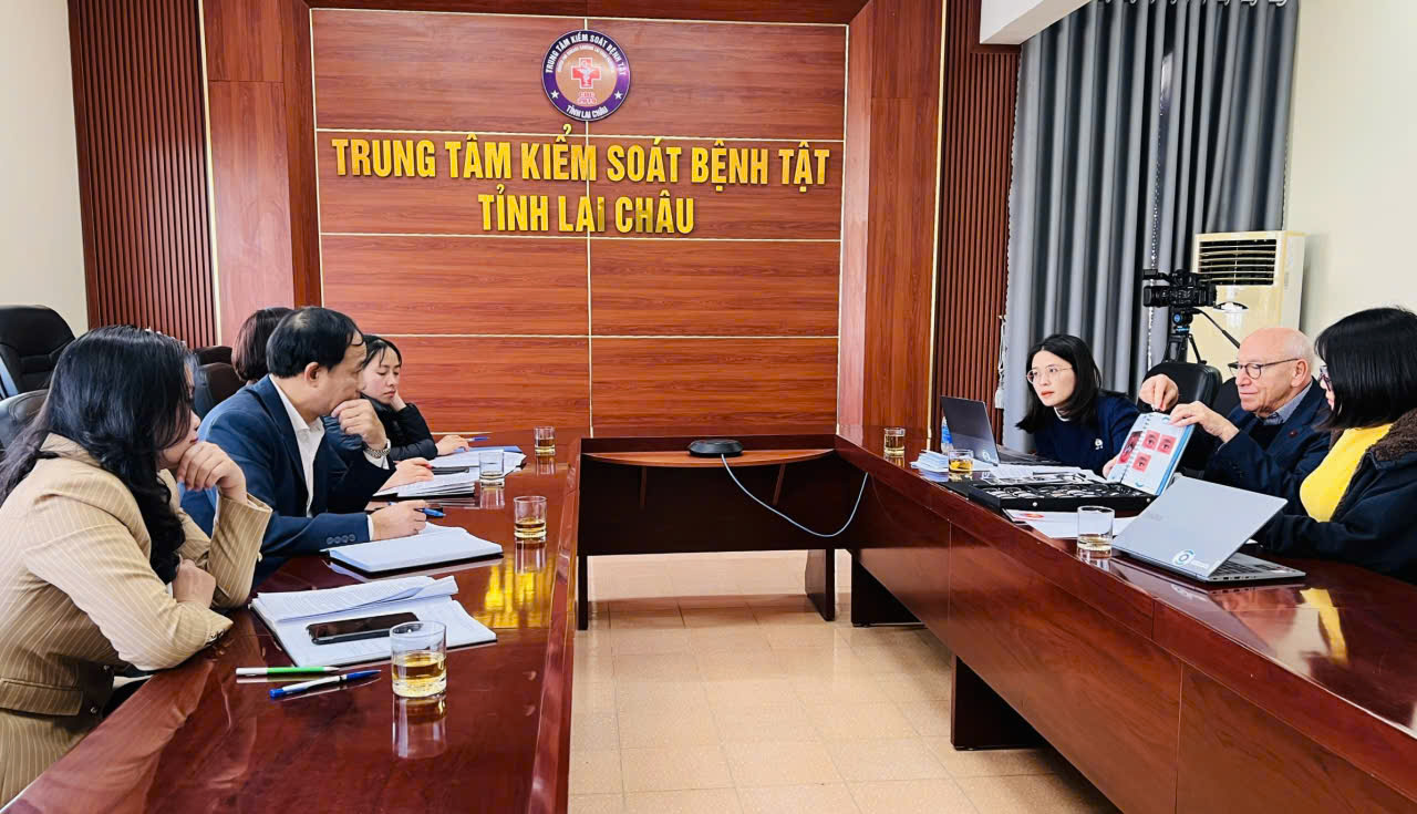 Báo cáo tiến độ thực hiện Dự án Chăm sóc mắt toàn diện cho người dân tỉnh Lai Châu