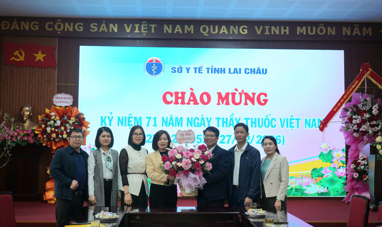 Sở Giáo dục và Đào tạo, Phòng PA03 - Công an tỉnh Chúc mừng Ngành Y tế nhân Ngày Thầy thuốc Việt Nam